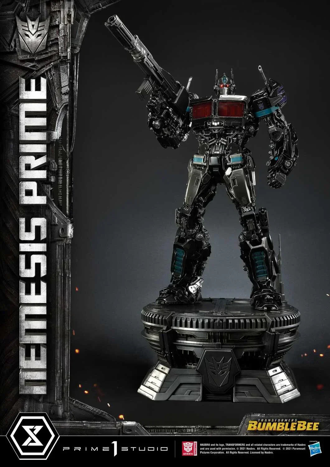 Nemesis Prime Bumblebee Film Statue von Prime 1 Studio