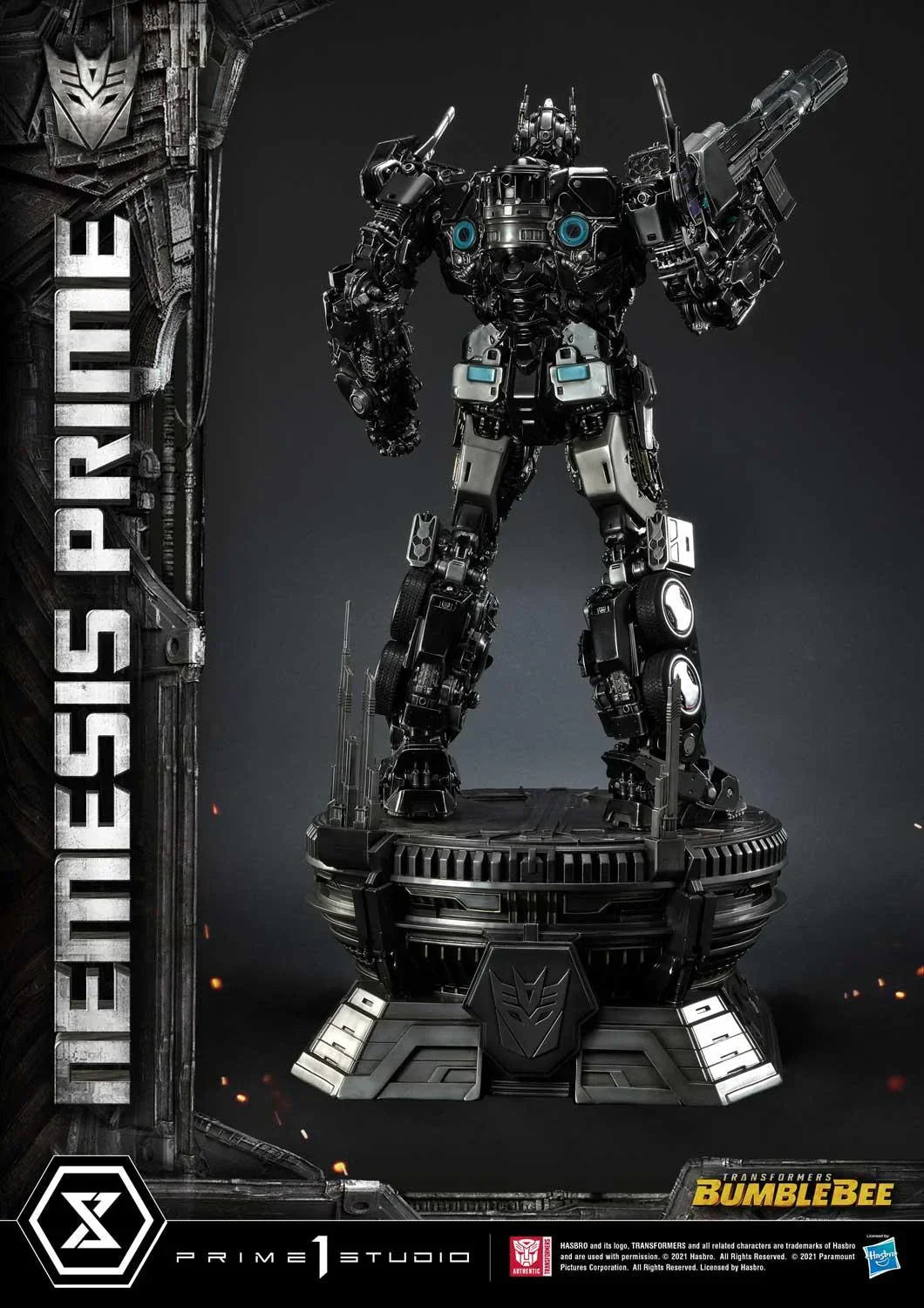Nemesis Prime Bumblebee Film Statue von Prime 1 Studio