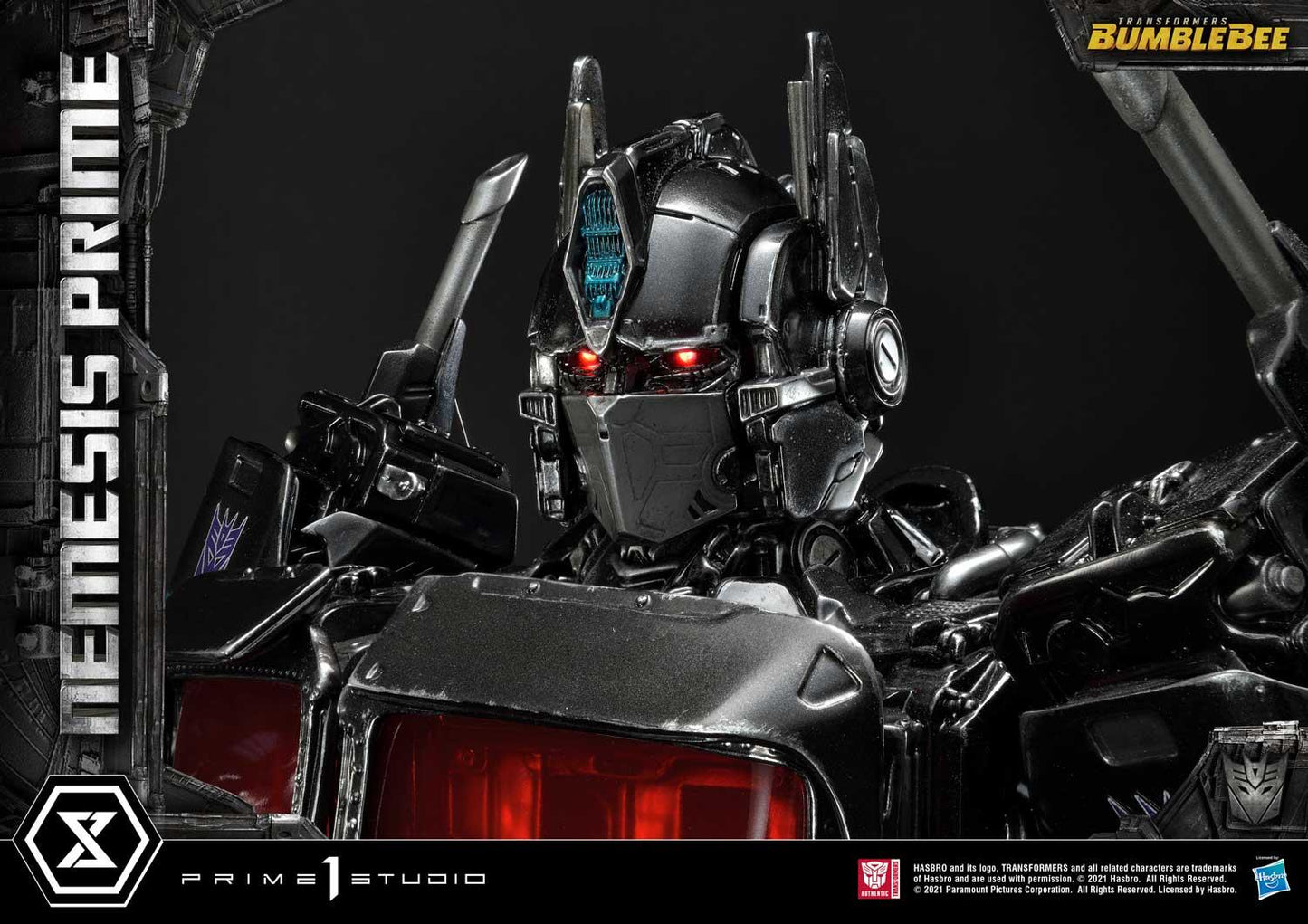 Nemesis Prime Bumblebee Film Statue von Prime 1 Studio
