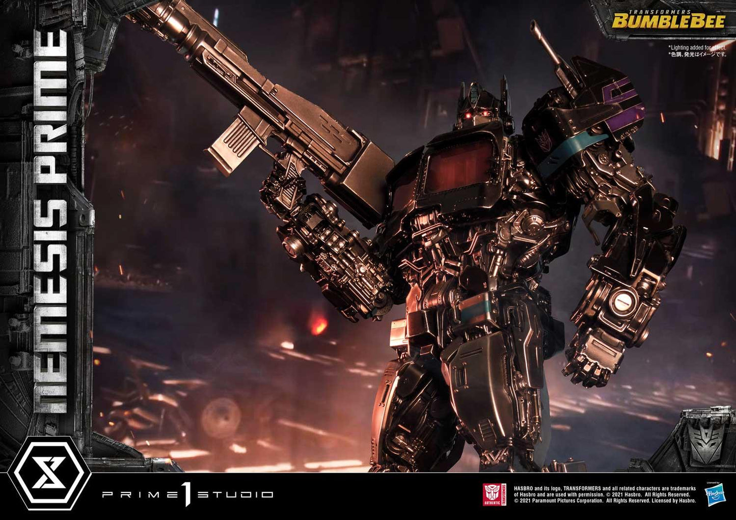 Nemesis Prime Bumblebee Film Statue von Prime 1 Studio