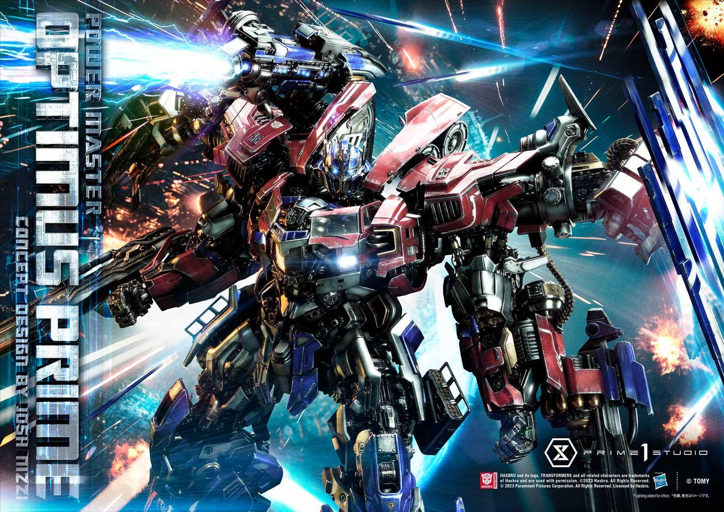 Prime 1 Studios Power Master Optimus Prime Ultimative Bonus-Version