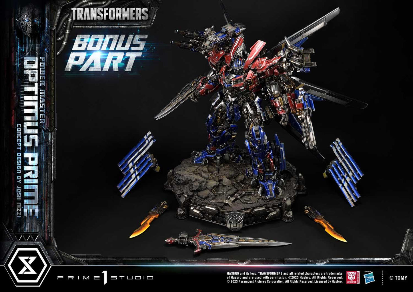 Prime 1 Studios Power Master Optimus Prime Ultimative Bonus-Version