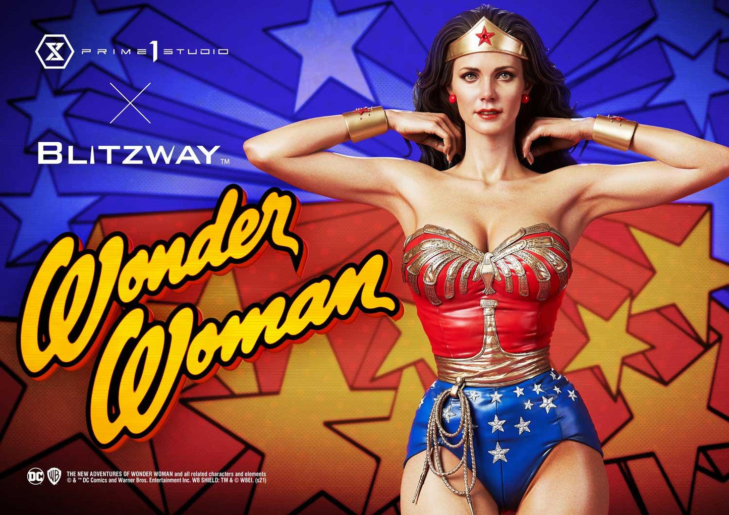Wonder Woman 1975 TV-Serie Statue von Prime 1 Studio
