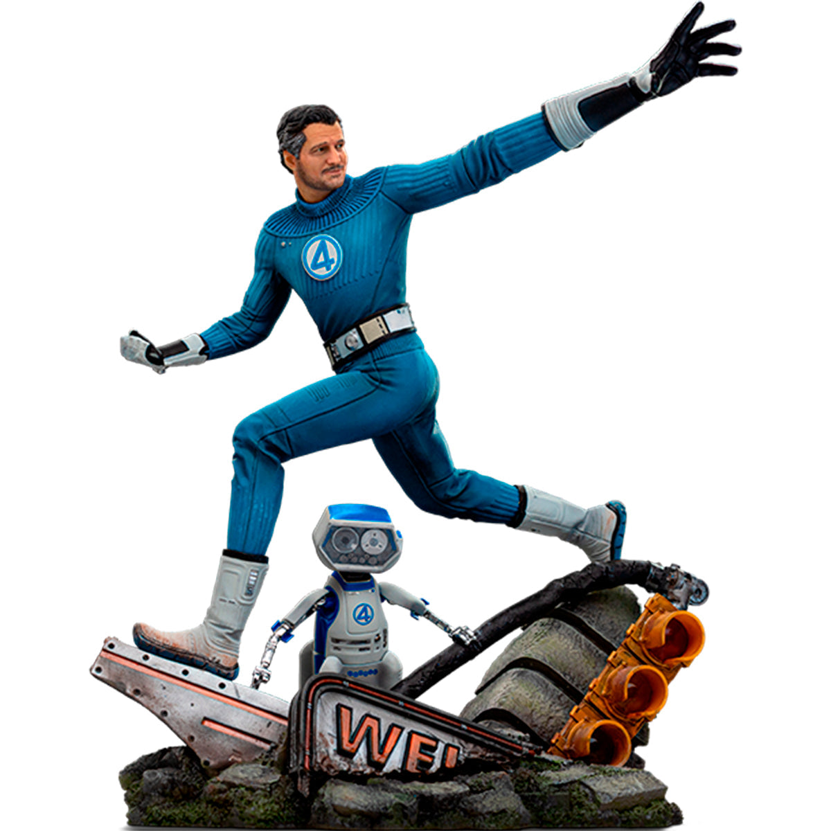 1:10 Maßstab Mr. Fantastic Statue