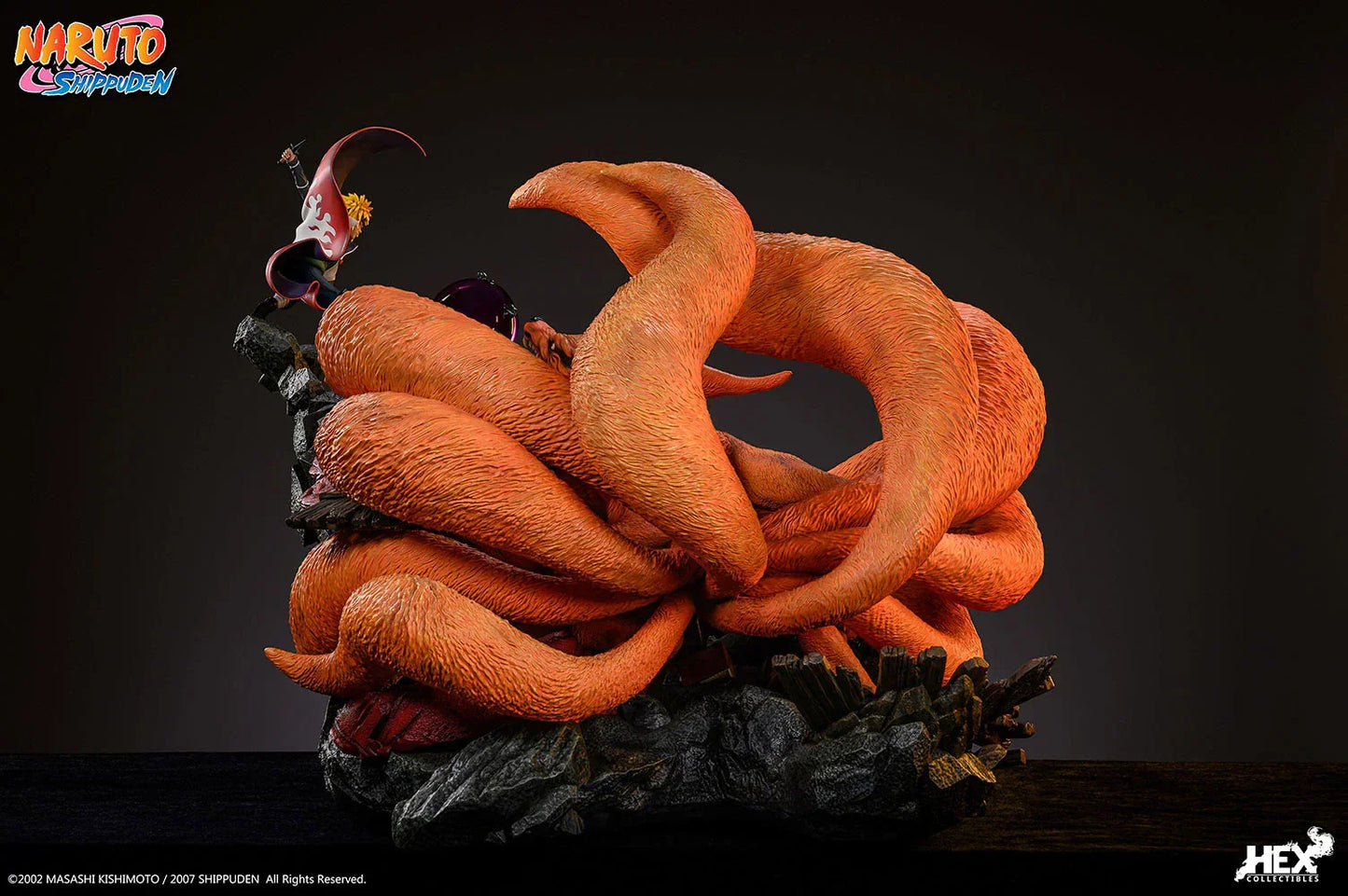 NAMIKAZE MINATO VS KURAMA Statuen von HEX Collectibles