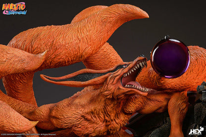 NAMIKAZE MINATO VS KURAMA Statuen von HEX Collectibles