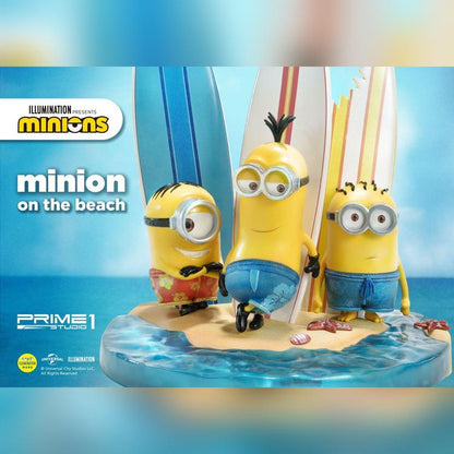 Minions Am Strand Diorama Von Prime 1 Studio