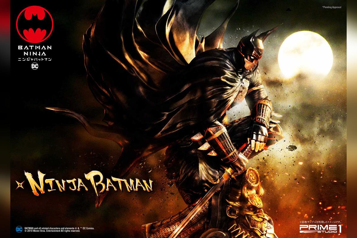 Ninja Batman Deluxe Version Statue von Prime 1 Studio