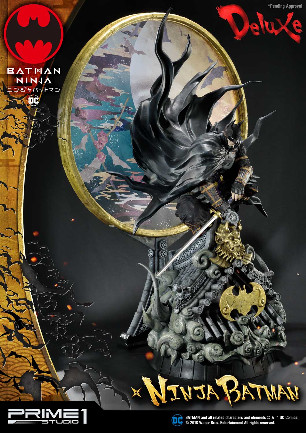 Ninja Batman Deluxe Version Statue von Prime 1 Studio
