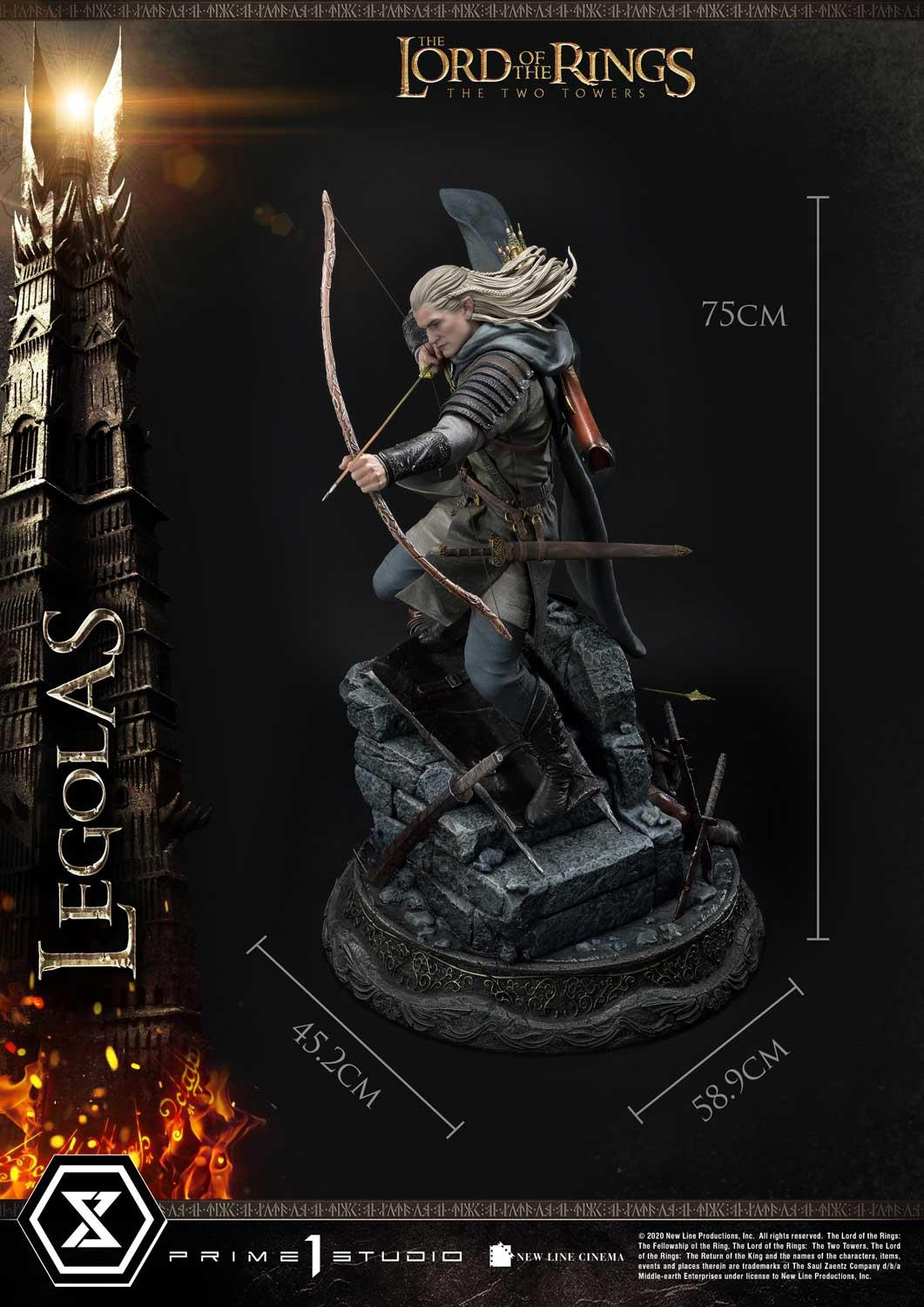 Der Herr der Ringe: Die Zwei Türme (Film) Legolas Statue von Prime1 Studios