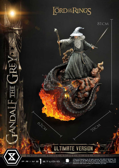 Der Herr der Ringe - Gandalf Der Graue Ultimative Version 1/4 Statue Von Prime 1 Studio