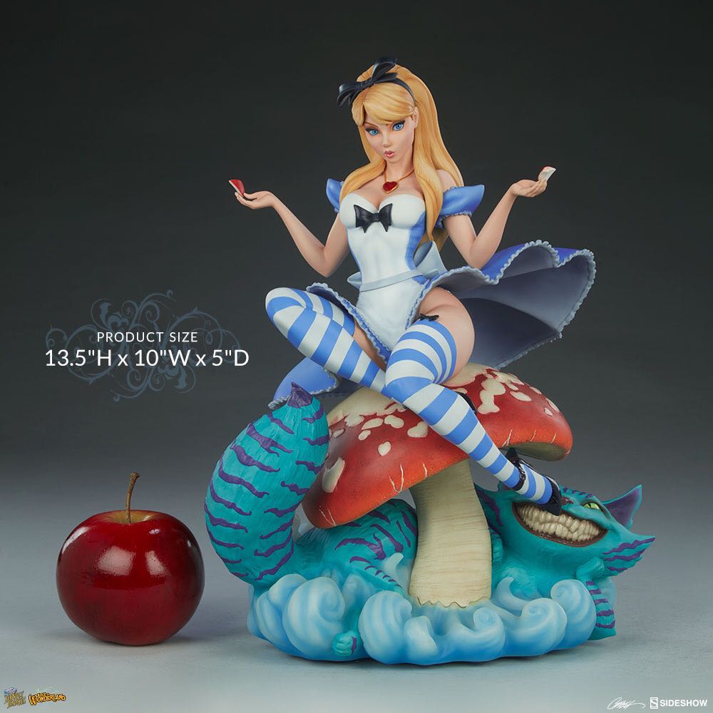 ALICE IM WUNDERLAND Statues von Sideshow Collectibles