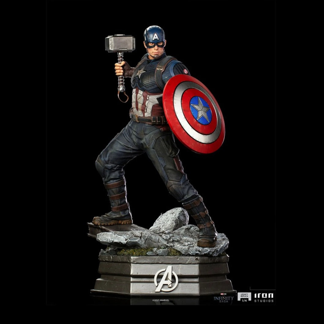 Captain America 1/4 Infinity Saga Legacy Replica von Iron Studios
