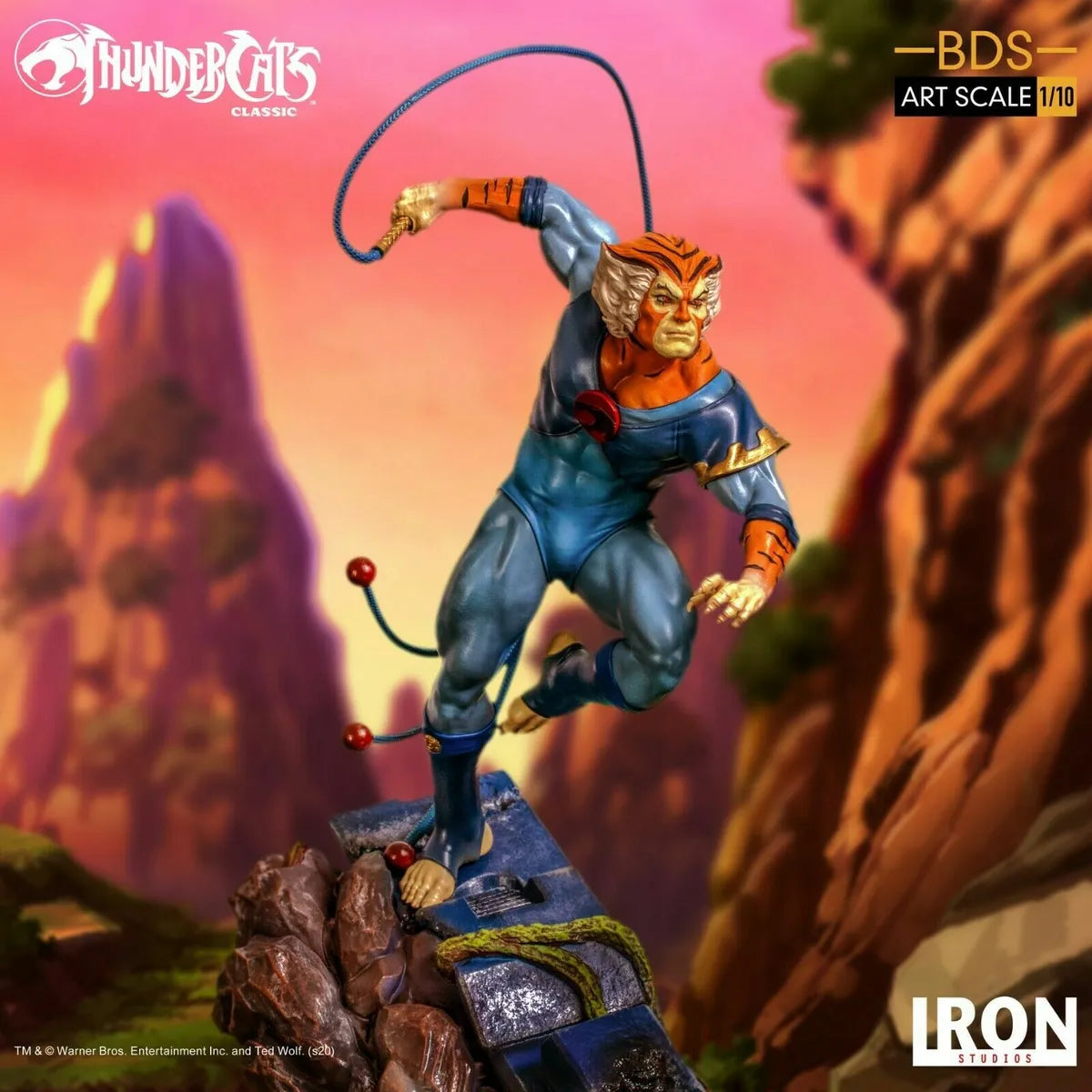 Tygra Thundercats Bds Art Scale 1/10 Statue von Iron Studios