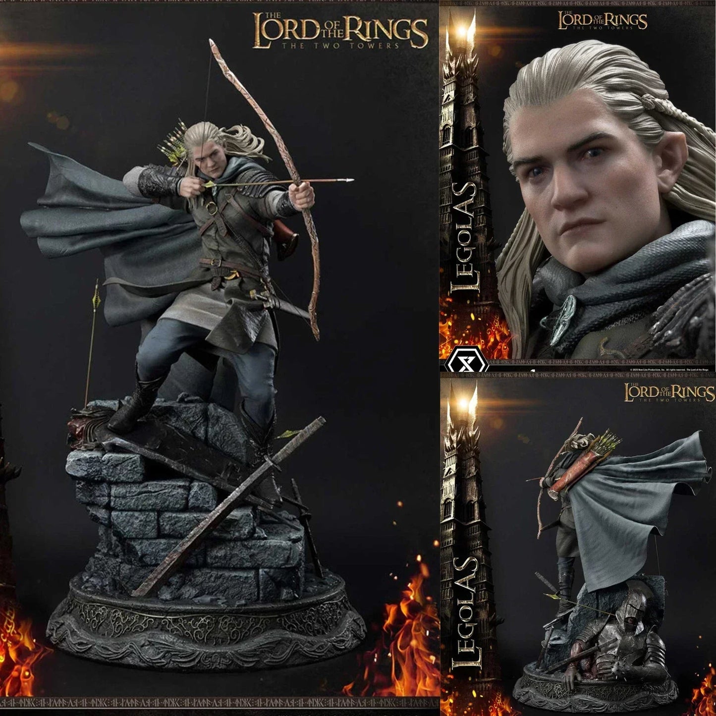 Der Herr der Ringe: Die Zwei Türme (Film) Legolas Statue von Prime1 Studios
