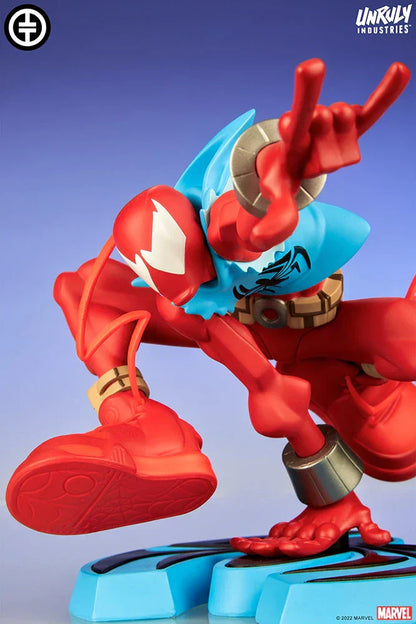SCARLET SPIDER Designer Sammlerstück Statue von Unruly Industries