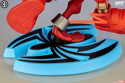 SCARLET SPIDER Designer Sammlerstück Statue von Unruly Industries
