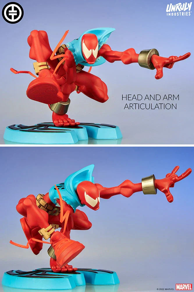 SCARLET SPIDER Designer Sammlerstück Statue von Unruly Industries