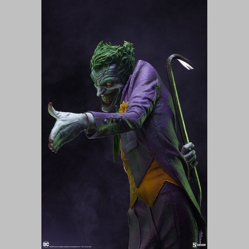 DER JOKER Premium Format Figur von Sideshow Collectibles