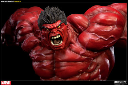 RED HULK Polystone Statue von Sideshow Collectibles