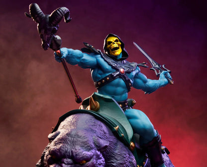 Skeletor & Panthor Classic Deluxe Statue von Tweeterhead