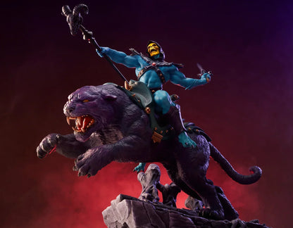 Skeletor & Panthor Classic Deluxe Statue von Tweeterhead