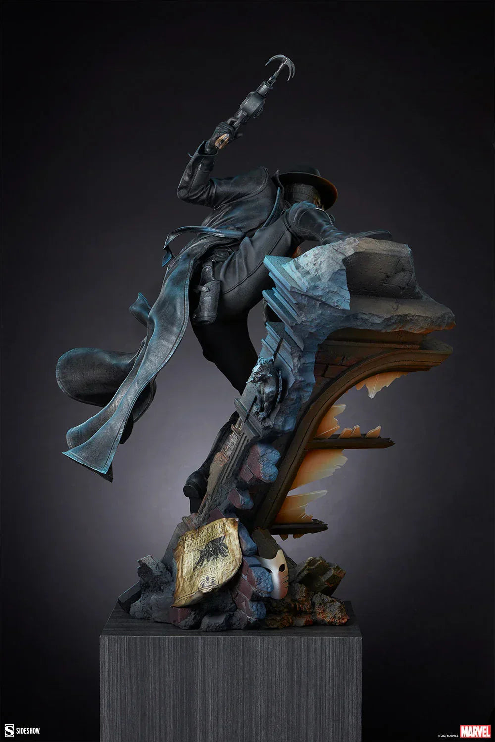 SPIDER-MAN: NOIR Premium Format Figur von Sideshow Collectibles