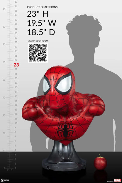 SPIDER-MAN Lebensgroße Büste von Sideshow Collectibles