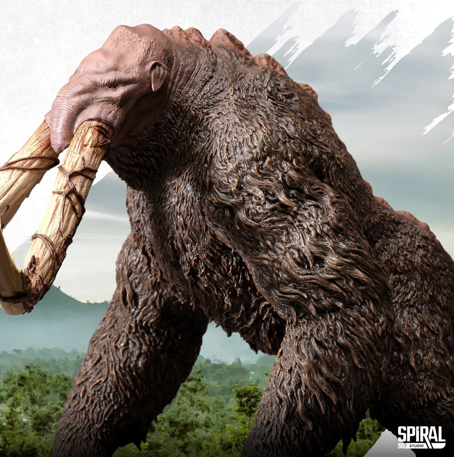 Titanus Behemoth Statue von Spiral Studio