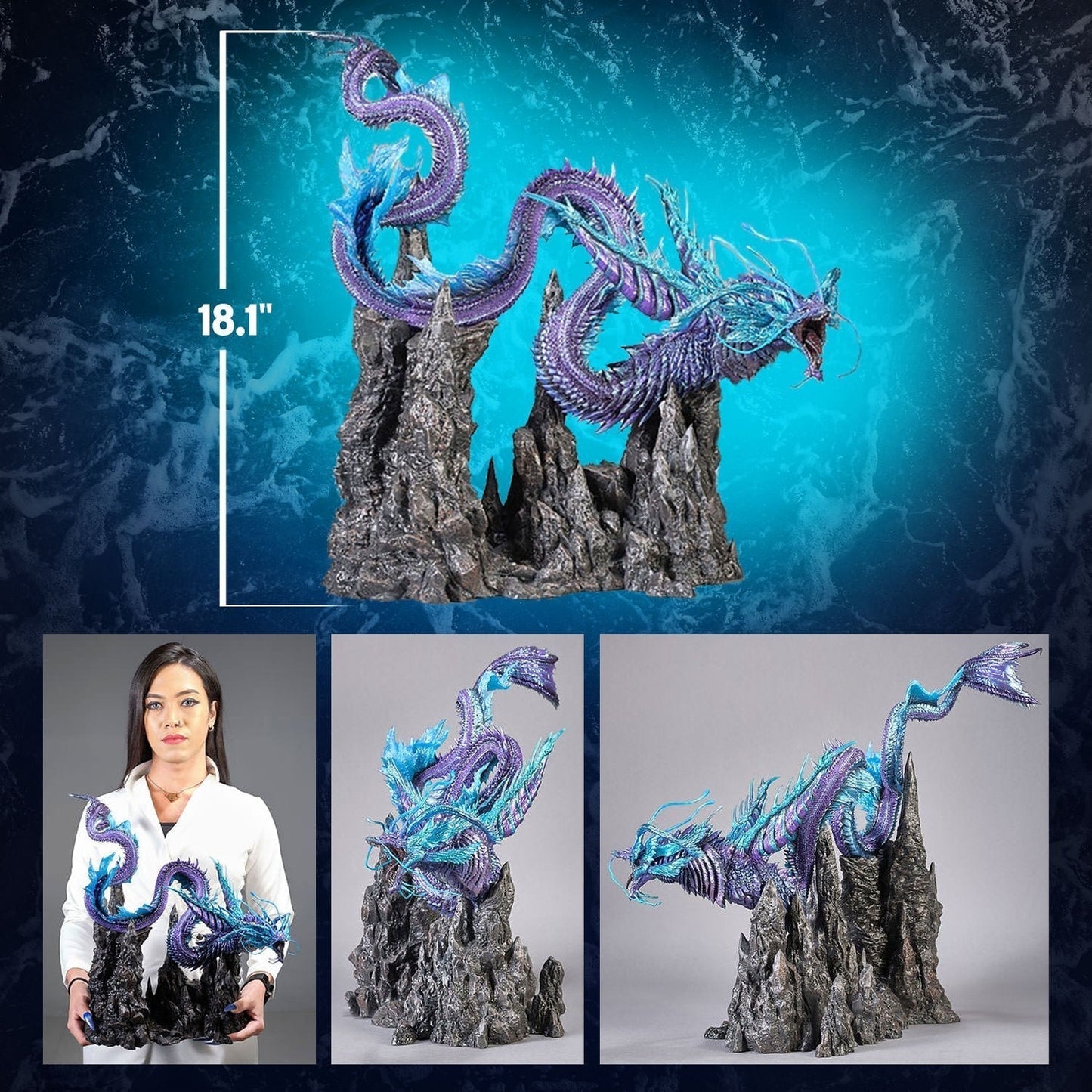 Titanus Tiamat Statue von Spiral Studio