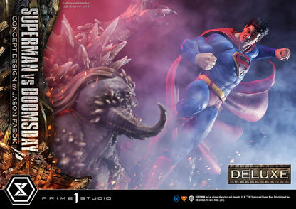 SUPERMAN GEGEN DOOMSDAY (DELUXE VERSION) Statuen von Prime 1 Studio