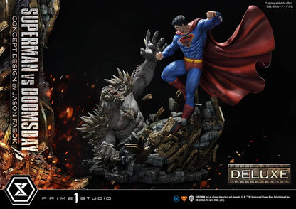 SUPERMAN GEGEN DOOMSDAY (DELUXE VERSION) Statuen von Prime 1 Studio