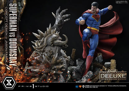 SUPERMAN GEGEN DOOMSDAY (DELUXE VERSION) Statuen von Prime 1 Studio