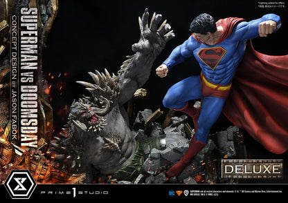 SUPERMAN GEGEN DOOMSDAY (DELUXE VERSION) Statuen von Prime 1 Studio