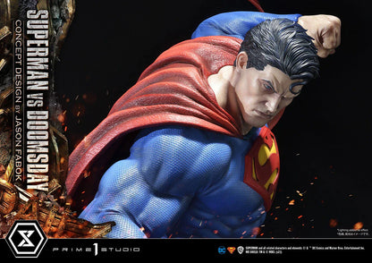 SUPERMAN VS DOOMSDAY Statue von Prime 1 Studio