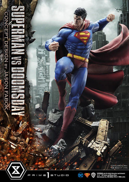 SUPERMAN VS DOOMSDAY Statue von Prime 1 Studio