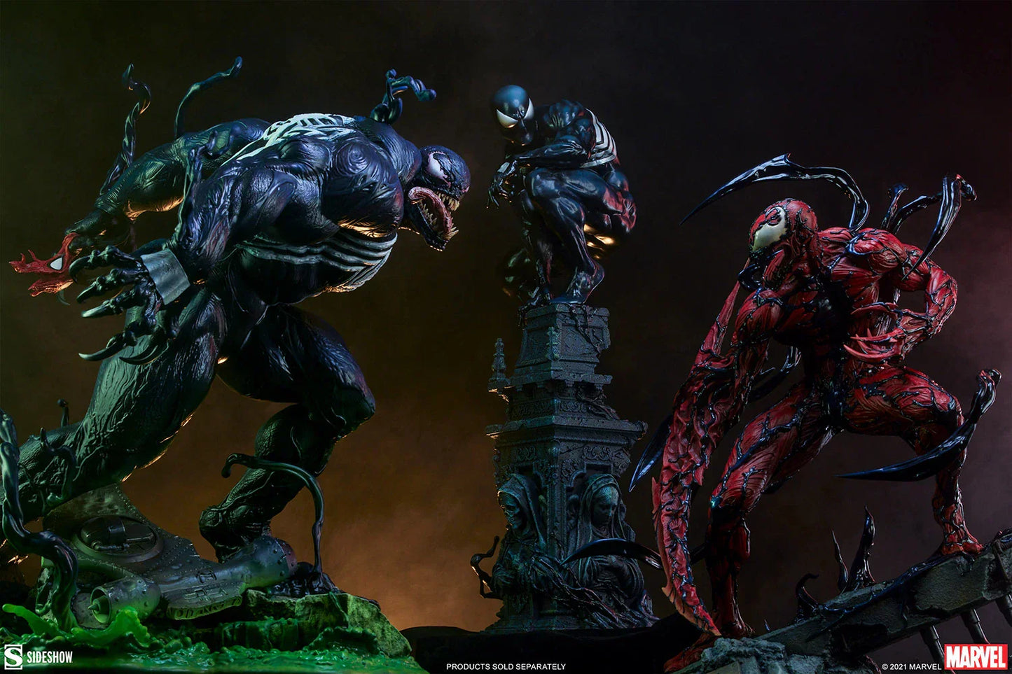 SYMBIOTE SPIDER-MAN Premium Format Figur von Sideshow Collectibles