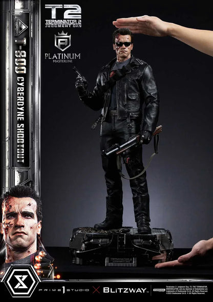 Terminator 2: Tag der Abrechnung T-800 Cyberdyne Shootout von Prime 1 Studio
