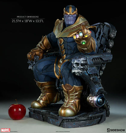 THANOS AUF DEM THRON Maquette von Sideshow Collectibles Exklusiv