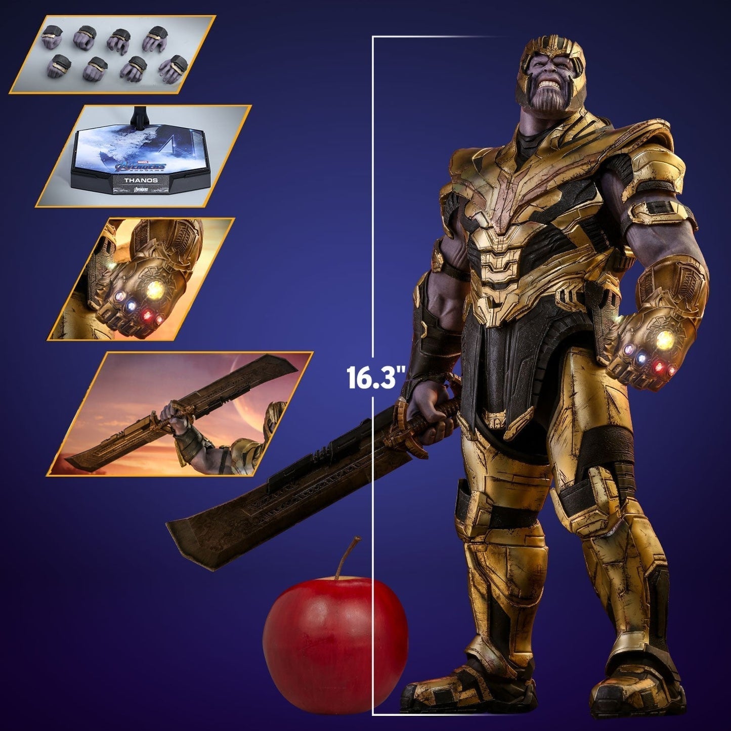 Thanos (Avengers: Endgame) Sechste Skala Figur von Hot Toys