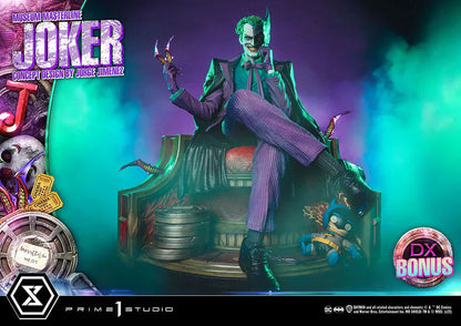 DER JOKER (DELUXE-BONUSVERSION) 1:3 Maßstab Statue von Prime 1 Studio
