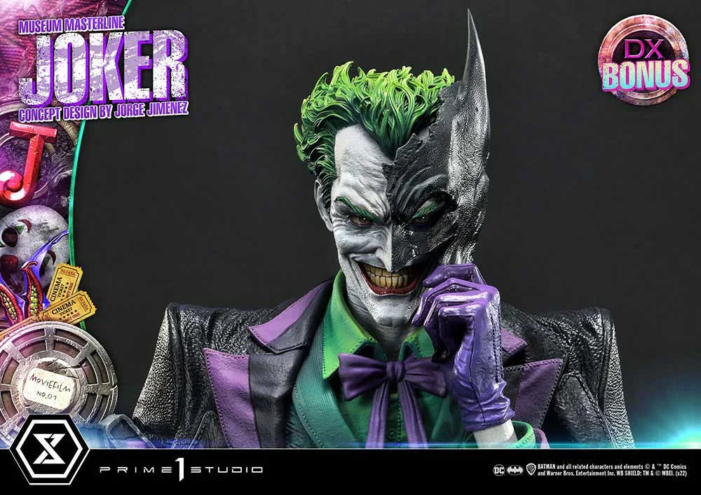 DER JOKER (DELUXE-BONUSVERSION) 1:3 Maßstab Statue von Prime 1 Studio