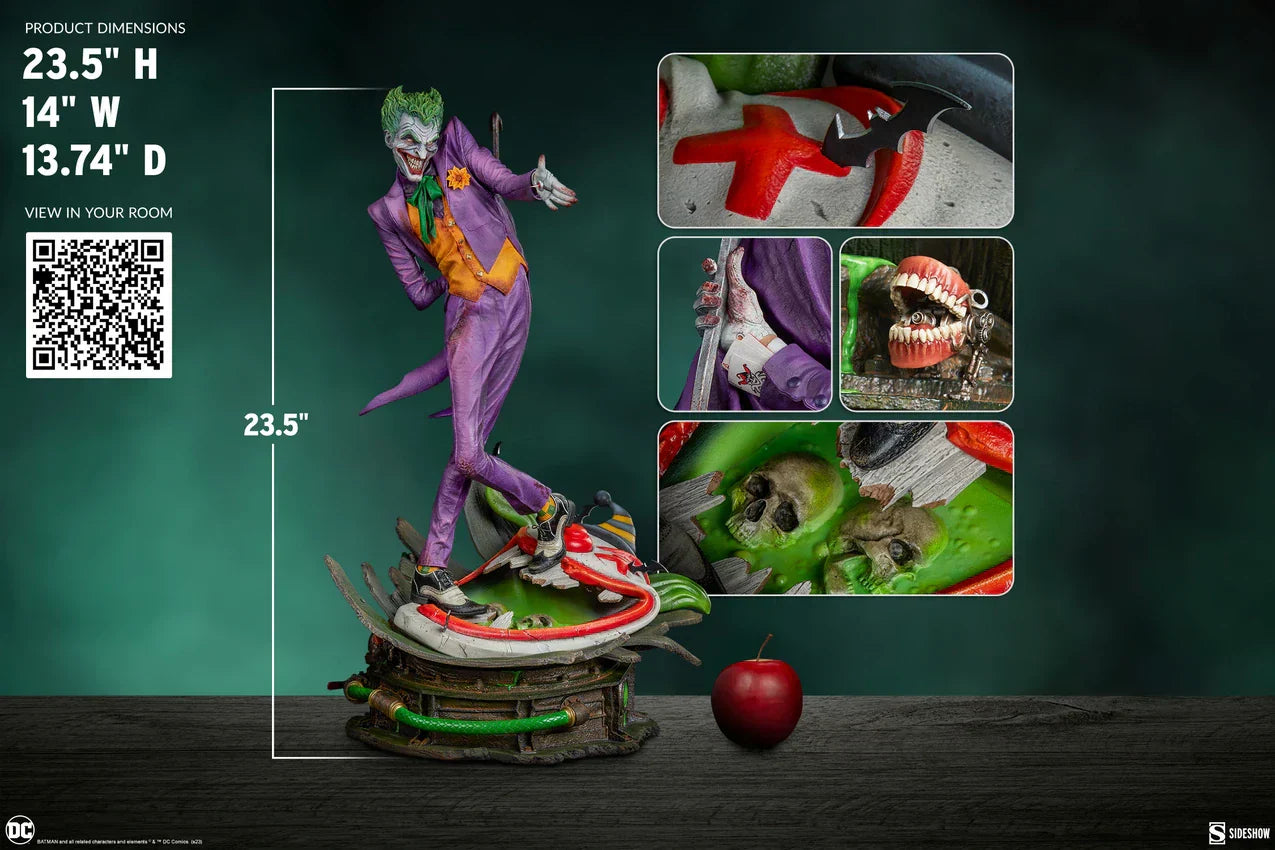 DER JOKER Premium Format Figur von Sideshow Collectibles