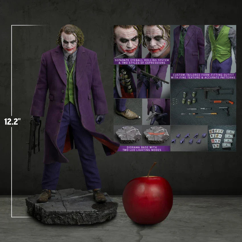DER JOKER Sechster Maßstab Figur von Hot Toys