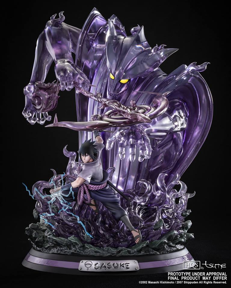 Naruto Shippuden HQS Sasuke Uchiha (Beschwörung von Susanoo) Statue von Tsume