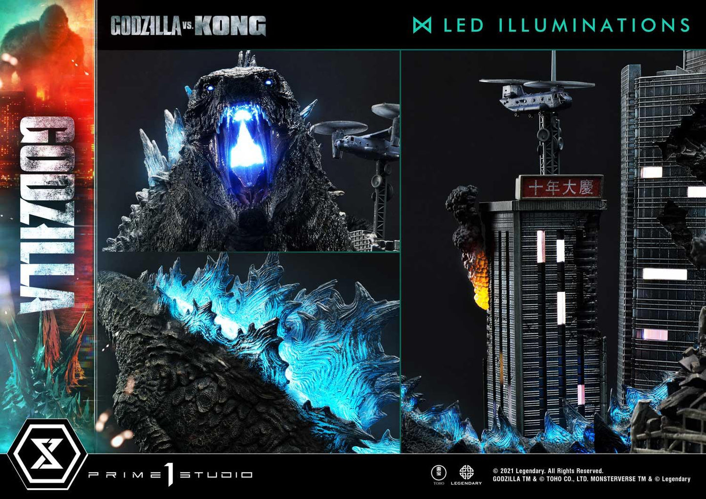 Godzilla Finale Schlacht Diorama von Prime 1 Studio