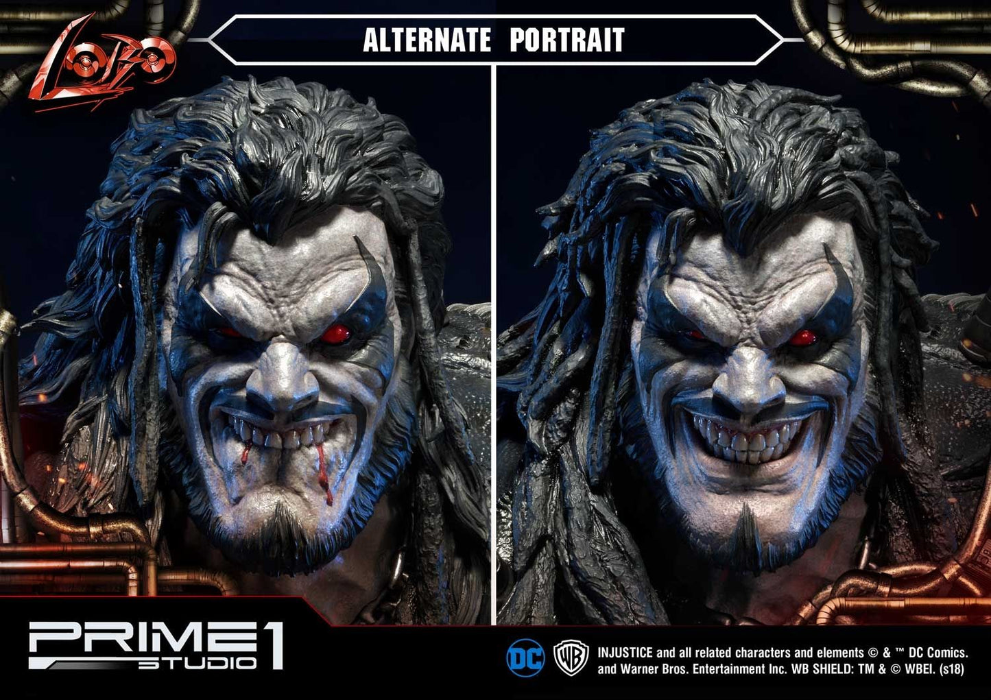 Prime 1 Studio Lobo Deluxe Bonus-Version aus Injustice: Gods Among Us.