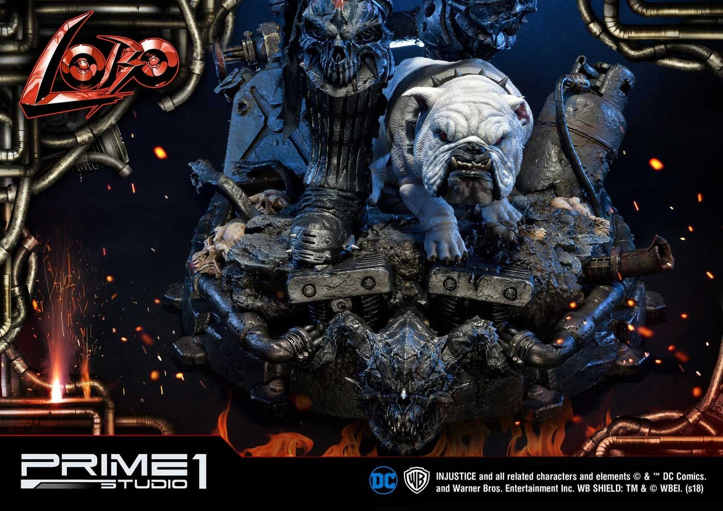 Prime 1 Studio Lobo Deluxe Bonus-Version aus Injustice: Gods Among Us.