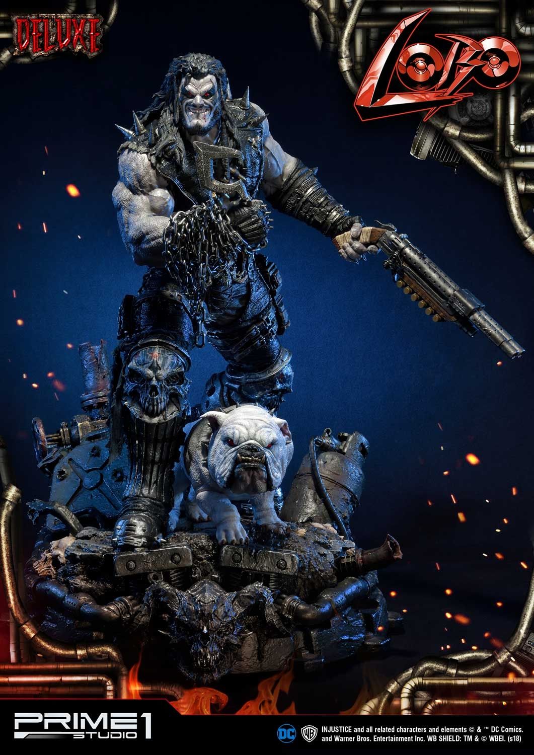 Prime 1 Studio Lobo Deluxe Bonus-Version aus Injustice: Gods Among Us.