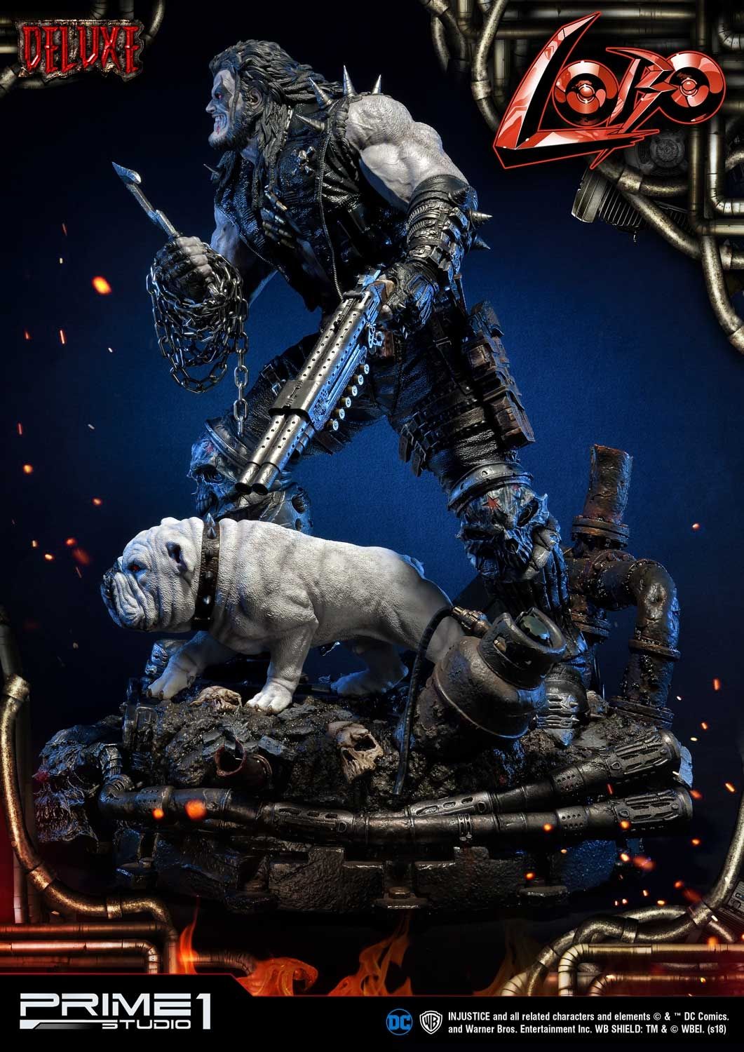 Prime 1 Studio Lobo Deluxe Bonus-Version aus Injustice: Gods Among Us.